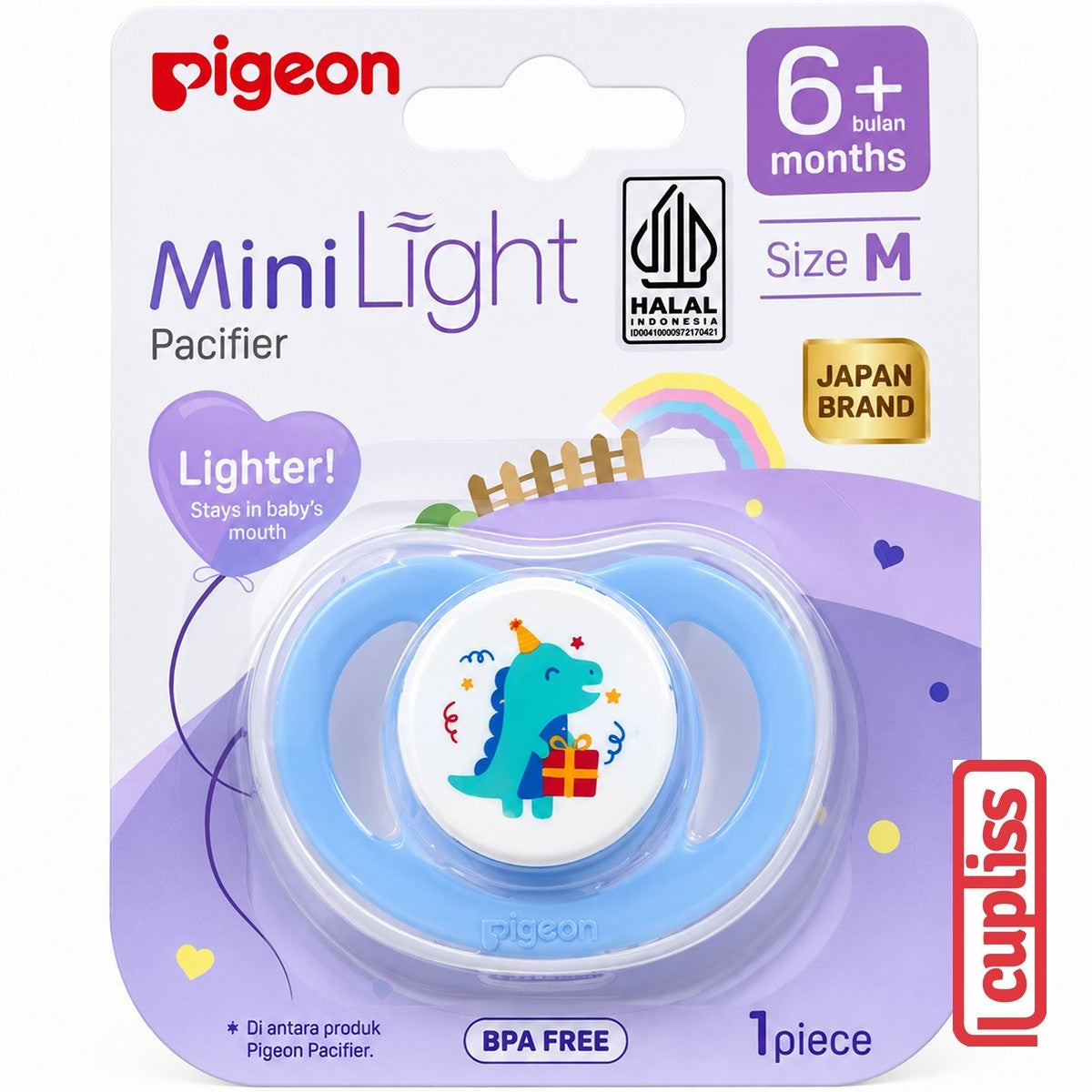 PIGEON Mini Light Pacifier Baby Empeng Dot Bayi Minilight