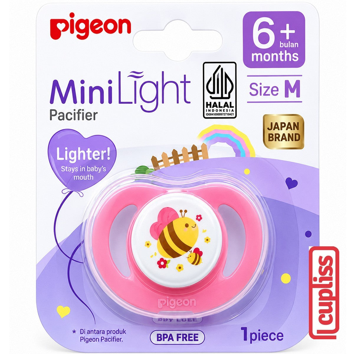 PIGEON Mini Light Pacifier Baby Empeng Dot Bayi Minilight
