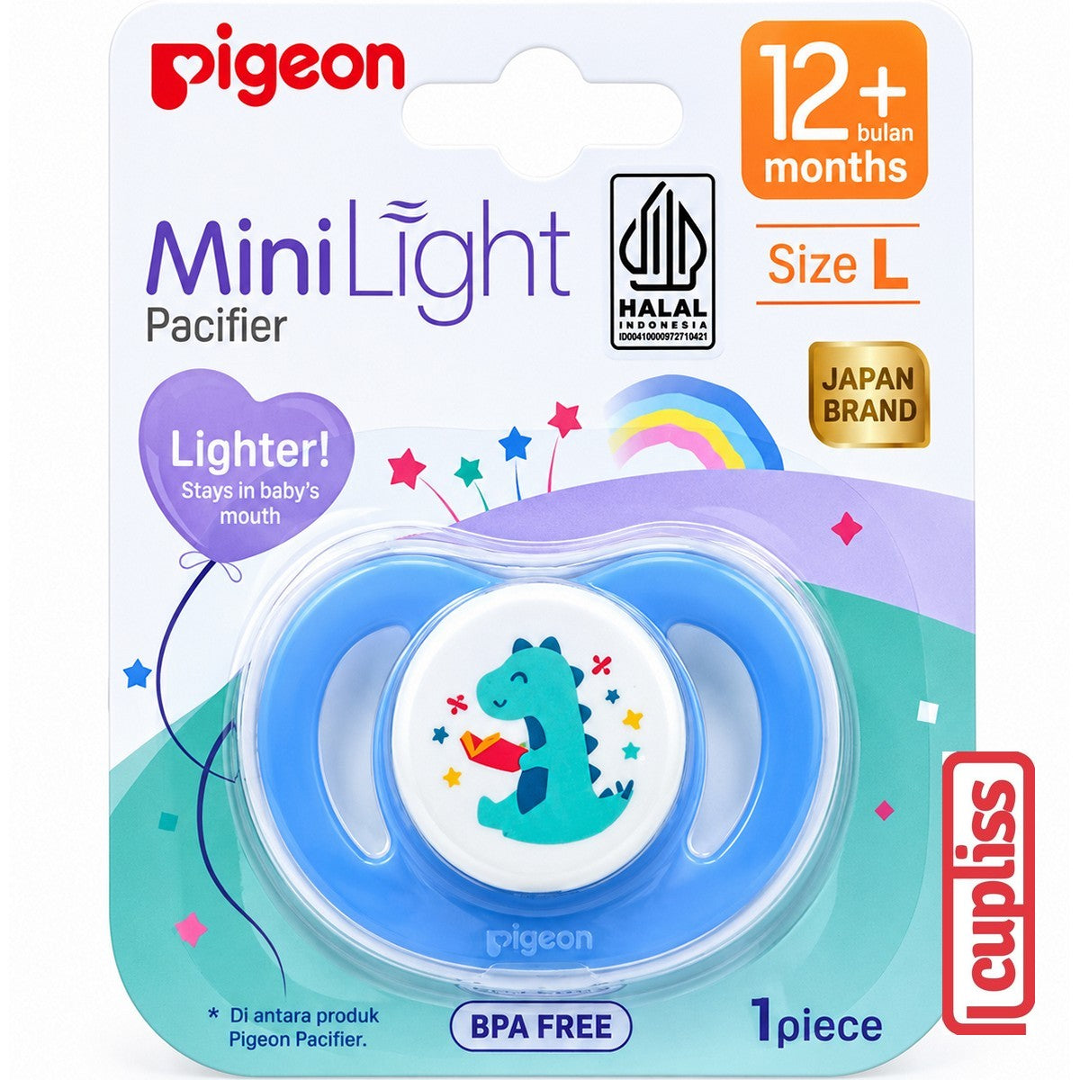 PIGEON Mini Light Pacifier Baby Empeng Dot Bayi Minilight