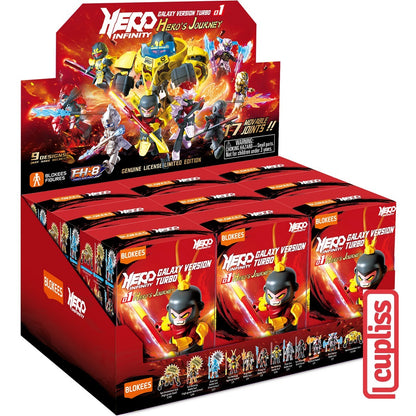 BOX - BLOKEES Figure Herospire Hero Infinity WV 01 02 03 04 05 06 07 08 09 10