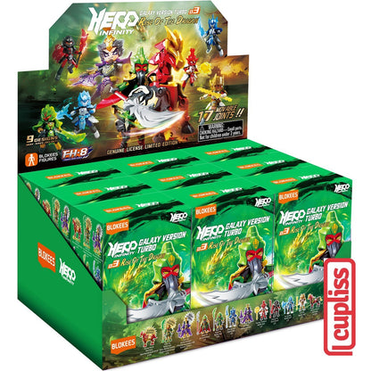 BOX - BLOKEES Figure Herospire Hero Infinity WV 01 02 03 04 05 06 07 08 09 10