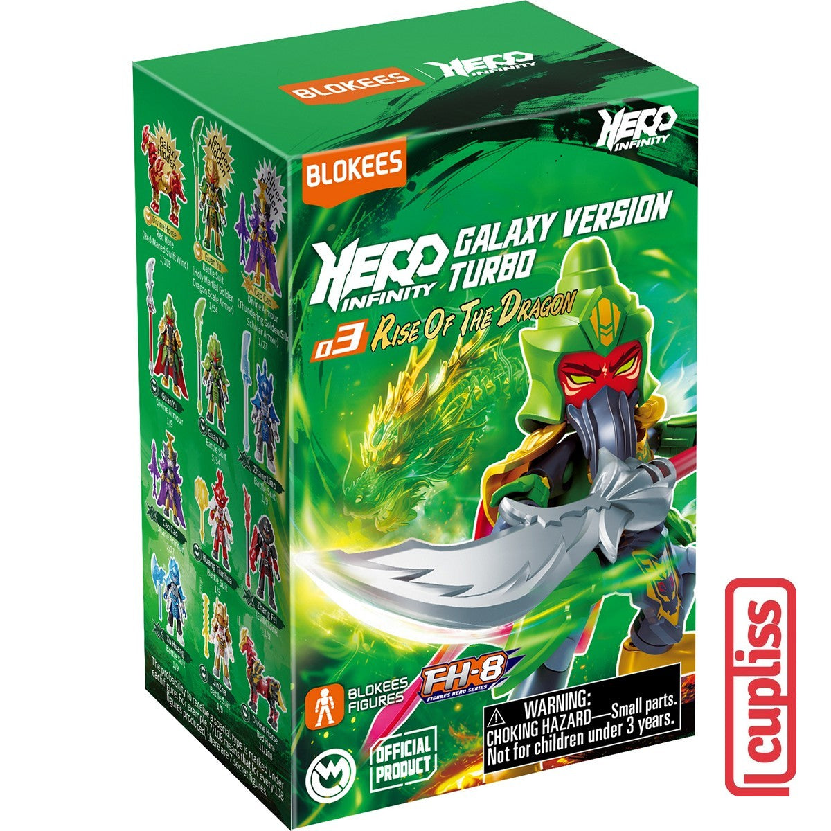RANDOM - BLOKEES Figure Herospire Hero Infinity WV 01 02 03 04 05 06 07 08 09 10