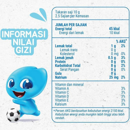 PoiPoi Healthy 25g Snack Sehat Bayi Bervitamin 25 gr Anak Milky Melon Mix Fruit Veggie Beef Cheese