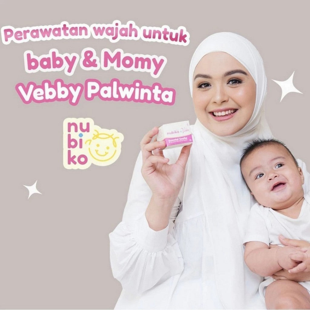 Nubiko Essential Soothe 8x Ceramide Moisturizer Wajah Krim Ibu Bayi