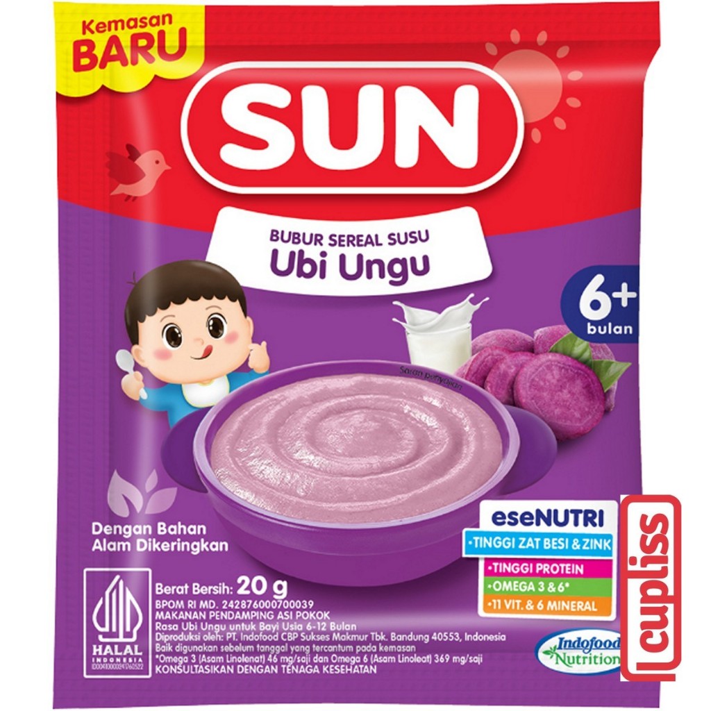 Beli 10 Sachet - SUN MP Asi Bubur Sereal Biskuit Bayi Baby Cereal Biscuit MPASI 6m+