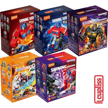 RANDOM - BLOKEES Figure Transformers Shining Version SV Optimus Prime Megatron