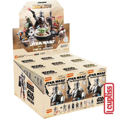 Box - BLOKEES Figure Star Wars Galaxy Version GV 01 02 03 75841 75842 75843 Mandalorian Stormtrooper