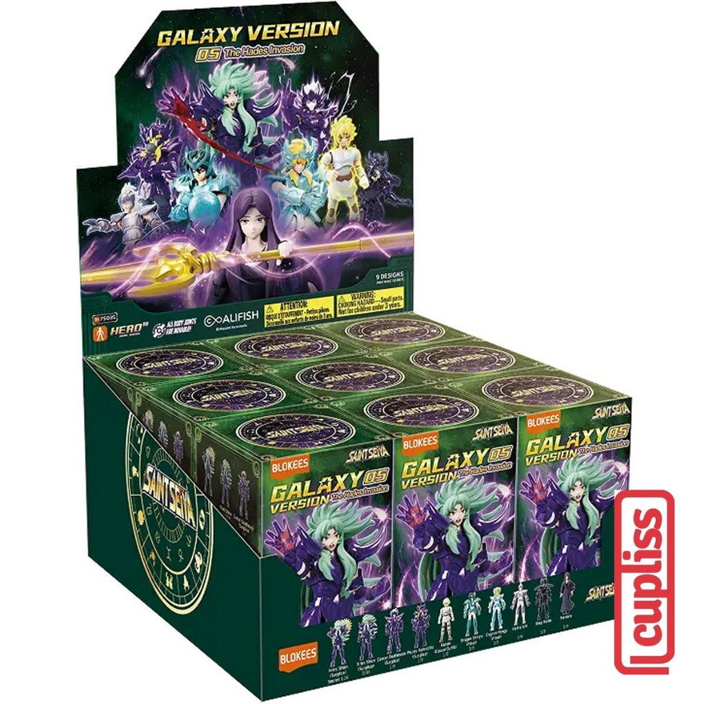 Sealed BOX BLOKEES Figure Saint Seiya GV 01 02 03 04 05 Galaxy Version
