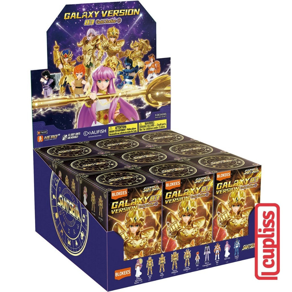 Sealed BOX BLOKEES Figure Saint Seiya GV 01 02 03 04 05 Galaxy Version