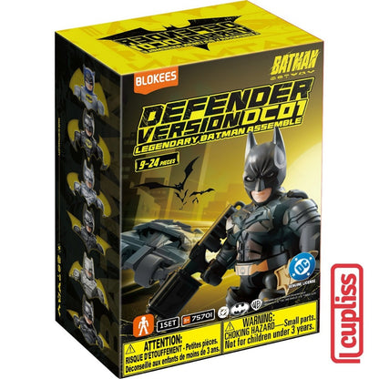 RANDOM - BLOKEES Figure DC Hero Defender Version DV 01 02 03 Batman Arkham Justice League