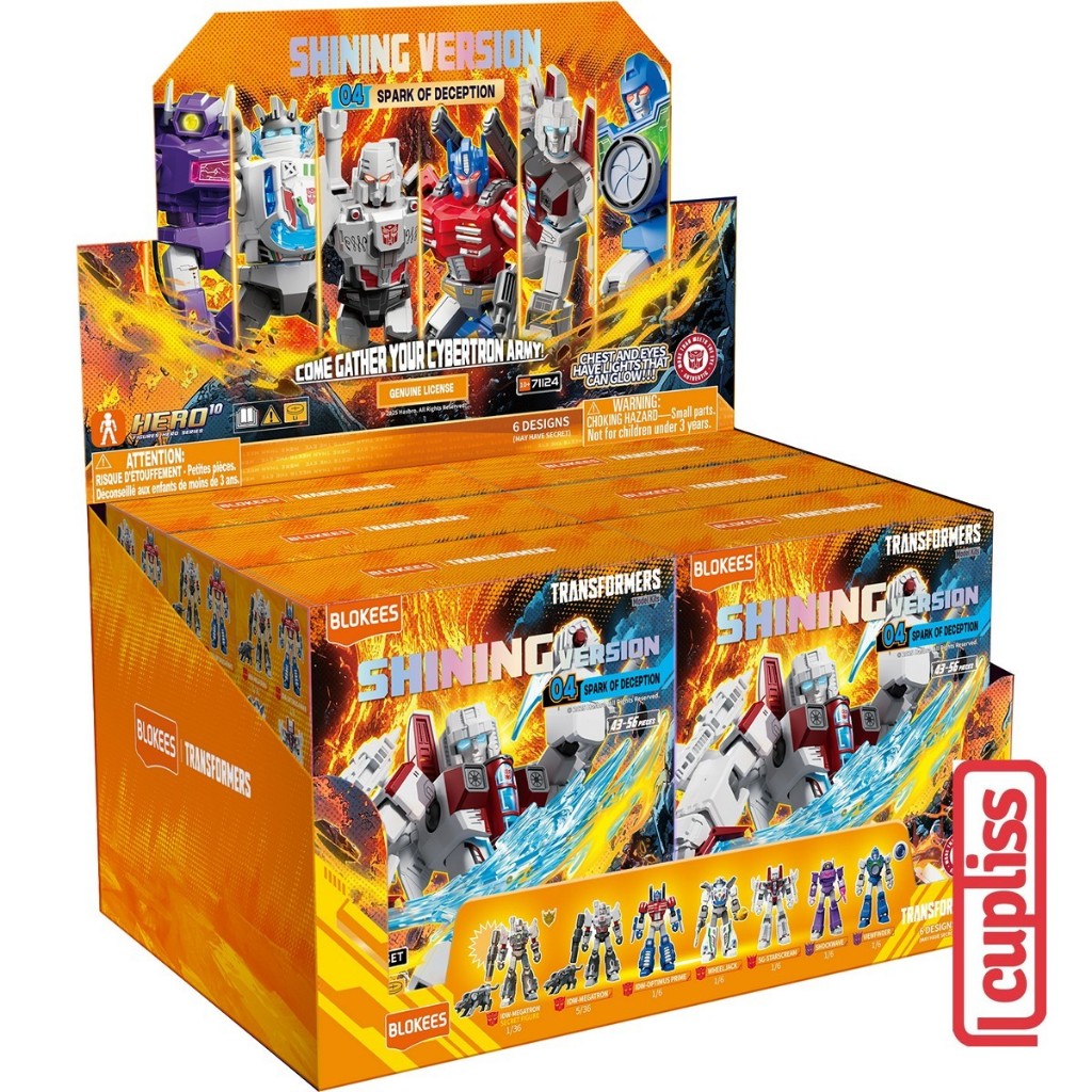 Box - BLOKEES Figure Transformers Shining Version SV Optimus Megatron