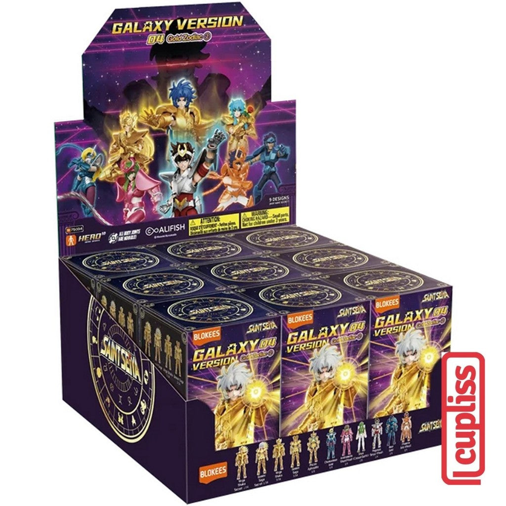 Sealed BOX BLOKEES Figure Saint Seiya GV 01 02 03 04 05 Galaxy Version