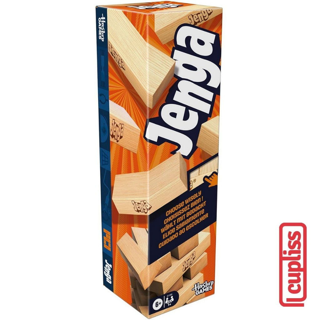 Hasbro Games Jenga Classic Board Game Original A2120 G1499