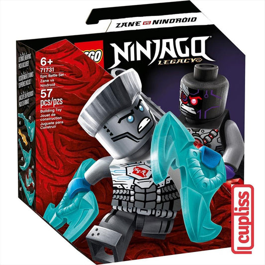 LEGO Ninjago 71731 Epic Battle Set Zane vs Nindroid