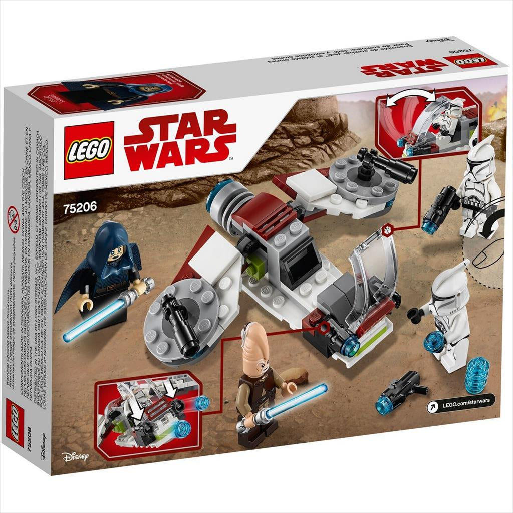 LEGO Star Wars 75206 Jedi and  Clone Troopers Battle Pack