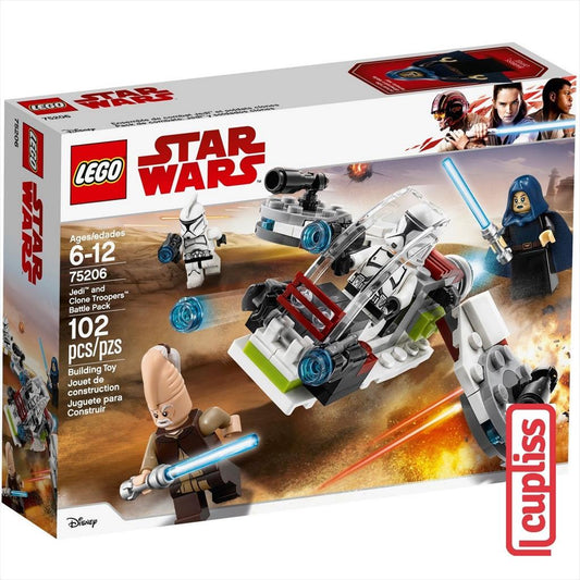 LEGO Star Wars 75206 Jedi and  Clone Troopers Battle Pack