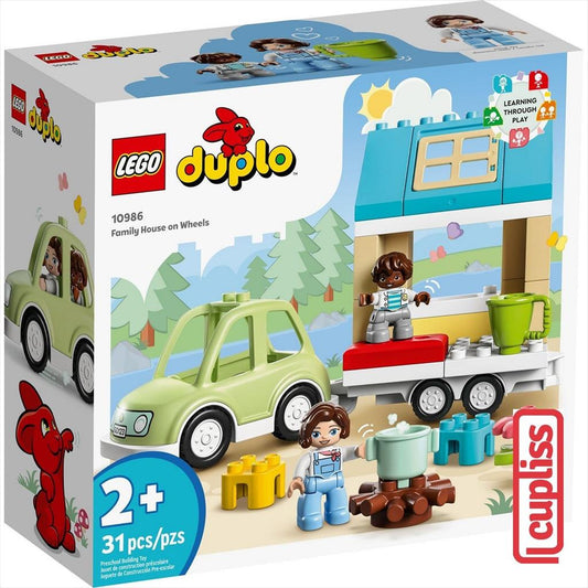LEGO Duplo 10986 Family House on Wheels