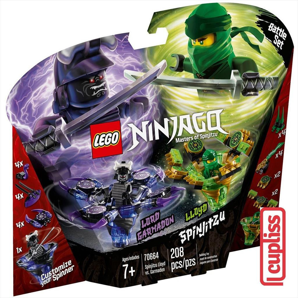 BAD BOX LEGO Original Ninjago 70664 Spinjitzu Lloyd vs Garmadon Cupliss KG