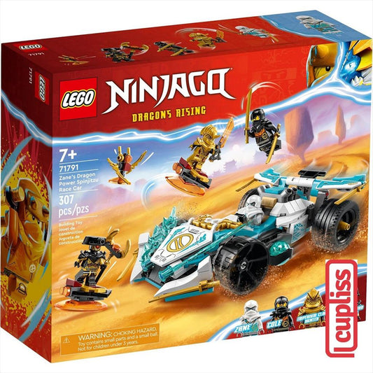 LEGO Ninjago 71791 Zane Dragon Power Spinjitzu Race Car