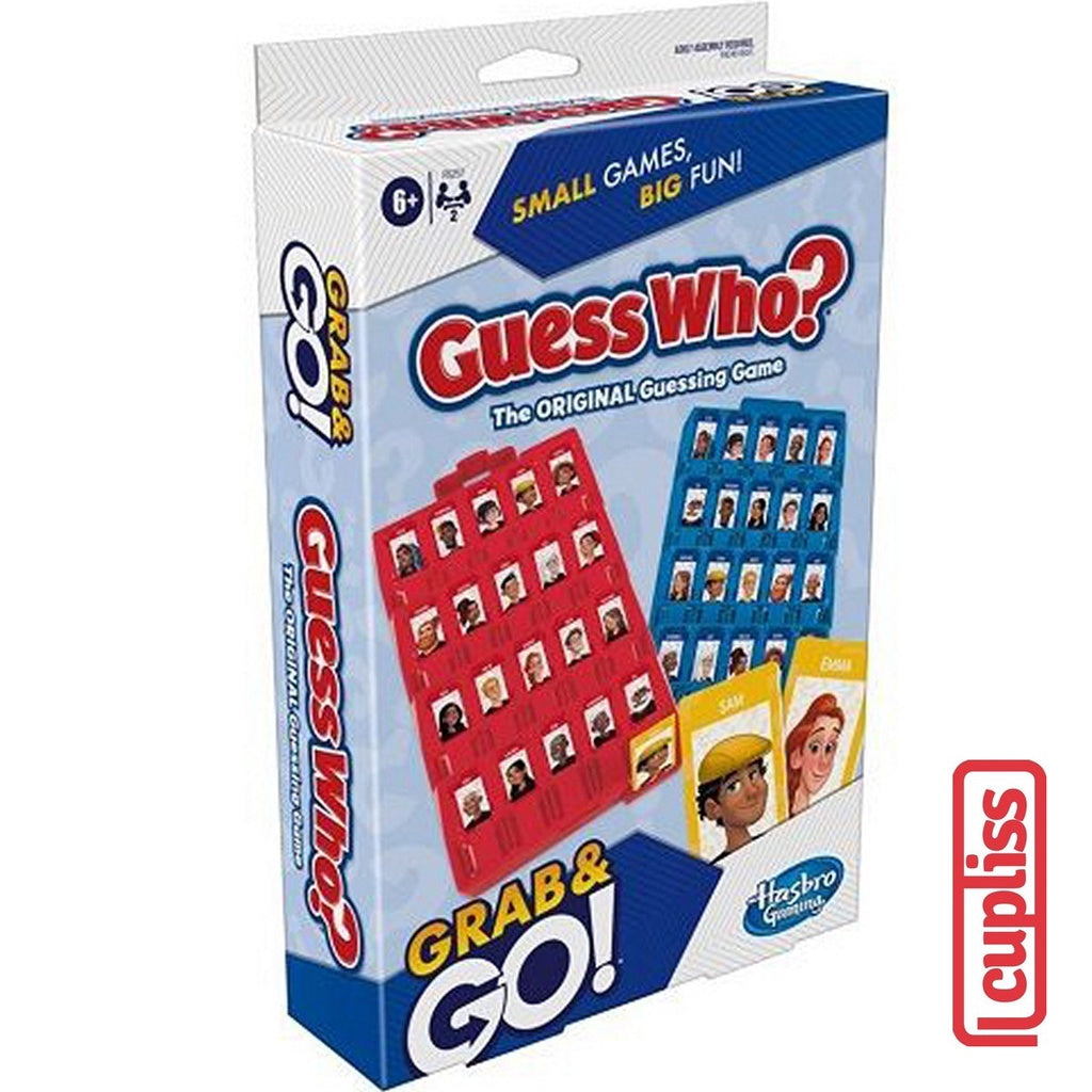 Hasbro Board Game F8257 Guess Who Grab and Go