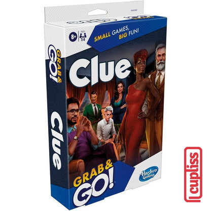 Hasbro Board Game F8251 Clue Cluedo Grab and Go