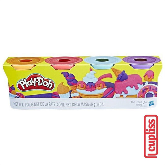 Play Doh Starter Set 4 Pack 16 oz E4869 Playdoh B5517