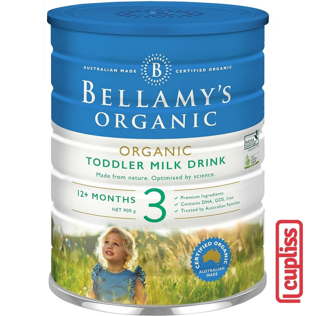 Bellamys Organic Step 3 Bellamy's 900gr Susu Formula Bubuk Organik