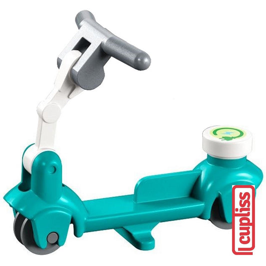 PART OUT LEGO 36273 Electric Scooter Bright Bluish Green City Minifigure Figure