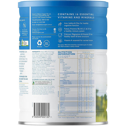 Bellamys Organic Step 4 Bellamy's 900gr Susu Formula Bubuk Organik