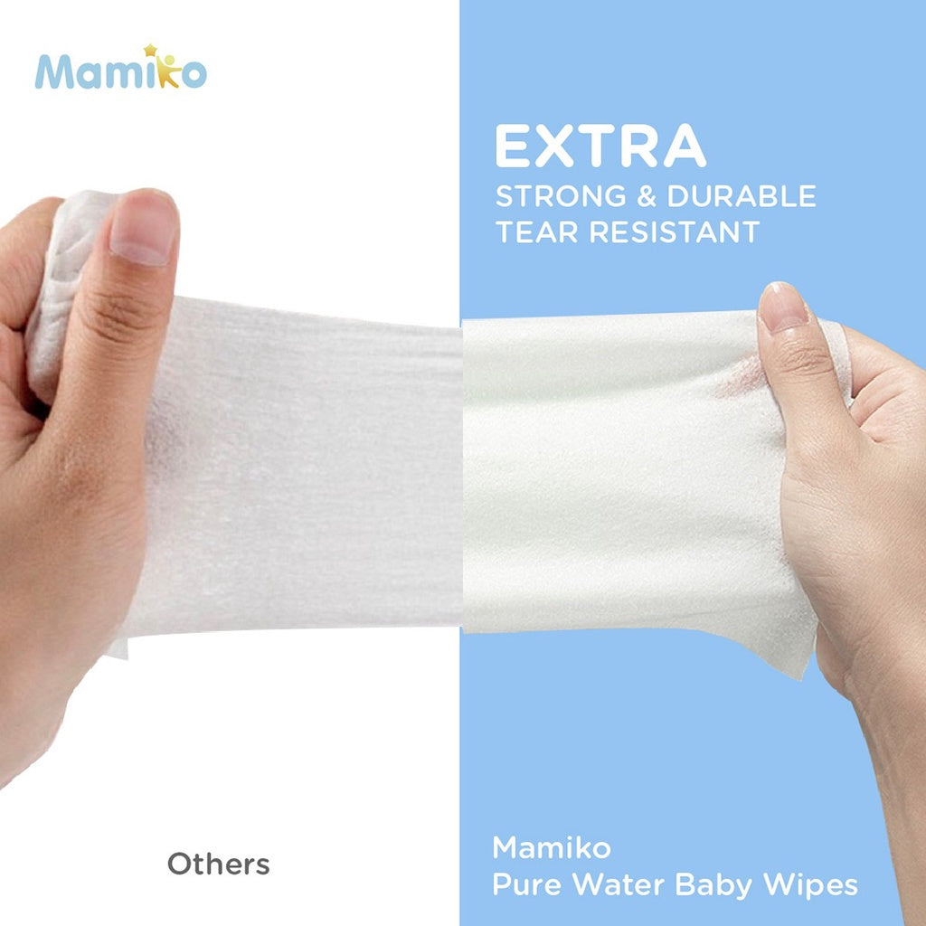 KUB x Mamiko 80s Pure Water Wipes Tisu Basah Wipe