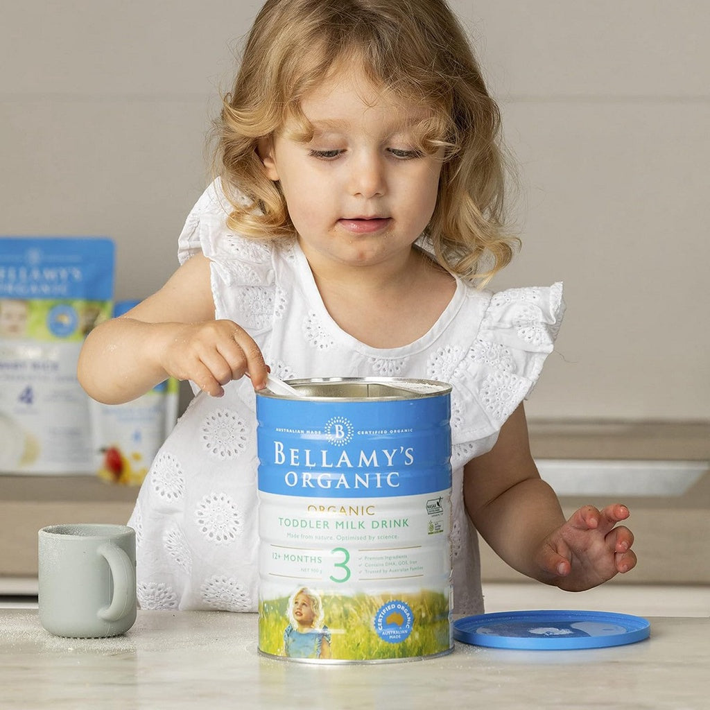 Bellamys Organic Step 3 Bellamy's 900gr Susu Formula Bubuk Organik