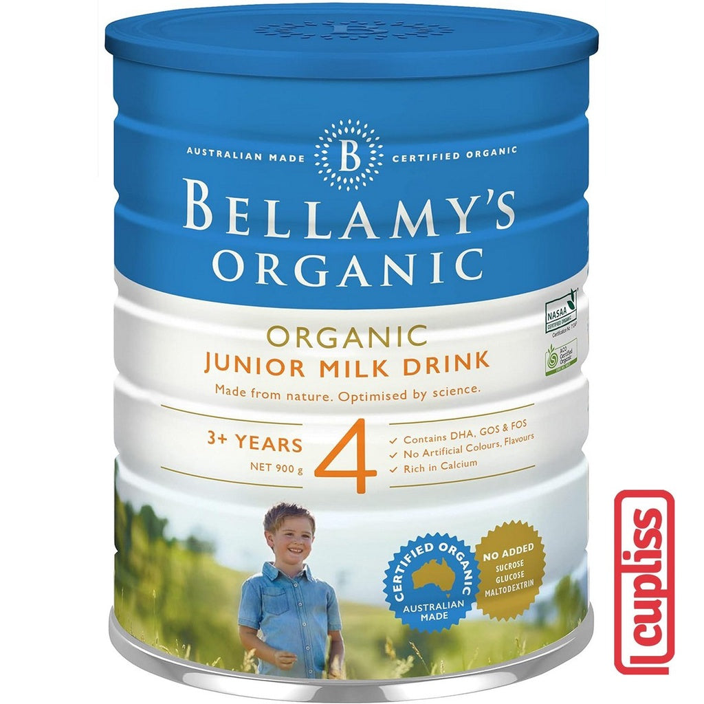 Bellamys Organic Step 4 Bellamy's 900gr Susu Formula Bubuk Organik