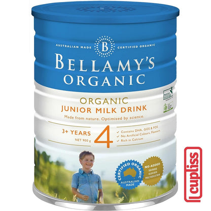 Bellamys Organic Step 4 Bellamy's 900gr Susu Formula Bubuk Organik