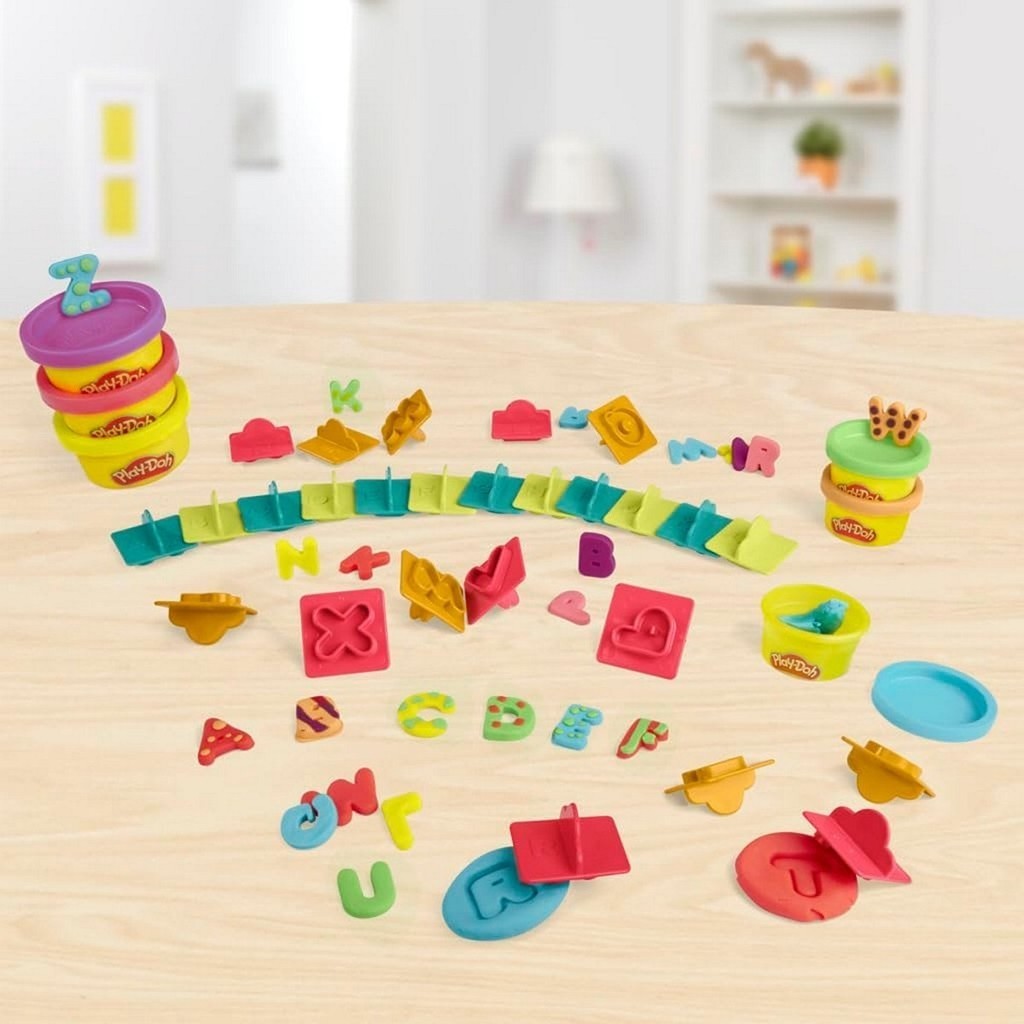 Play Doh Fundamentals Letters Hasbro E8532 Playdoh E8530