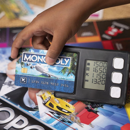 Hasbro Board Game E8978 Monopoly Super Electronic Banking Permainan Papan