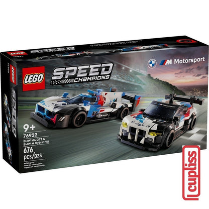 LEGO Speed Champions 76922 BMW M4 GT3 n BMW M Hybrid V8 Race Cars