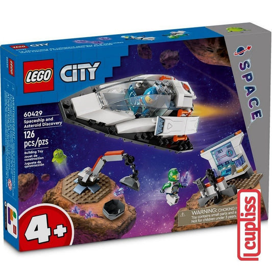 LEGO City 60429 Spaceship and Asteroid Discovery