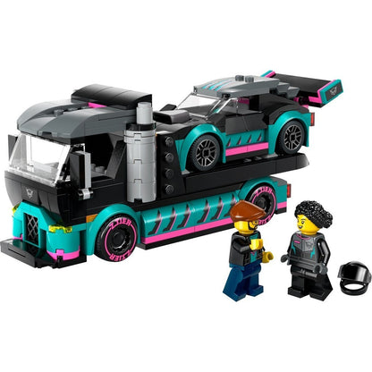 LEGO City 60406 Race Car and Car Carrier Truck