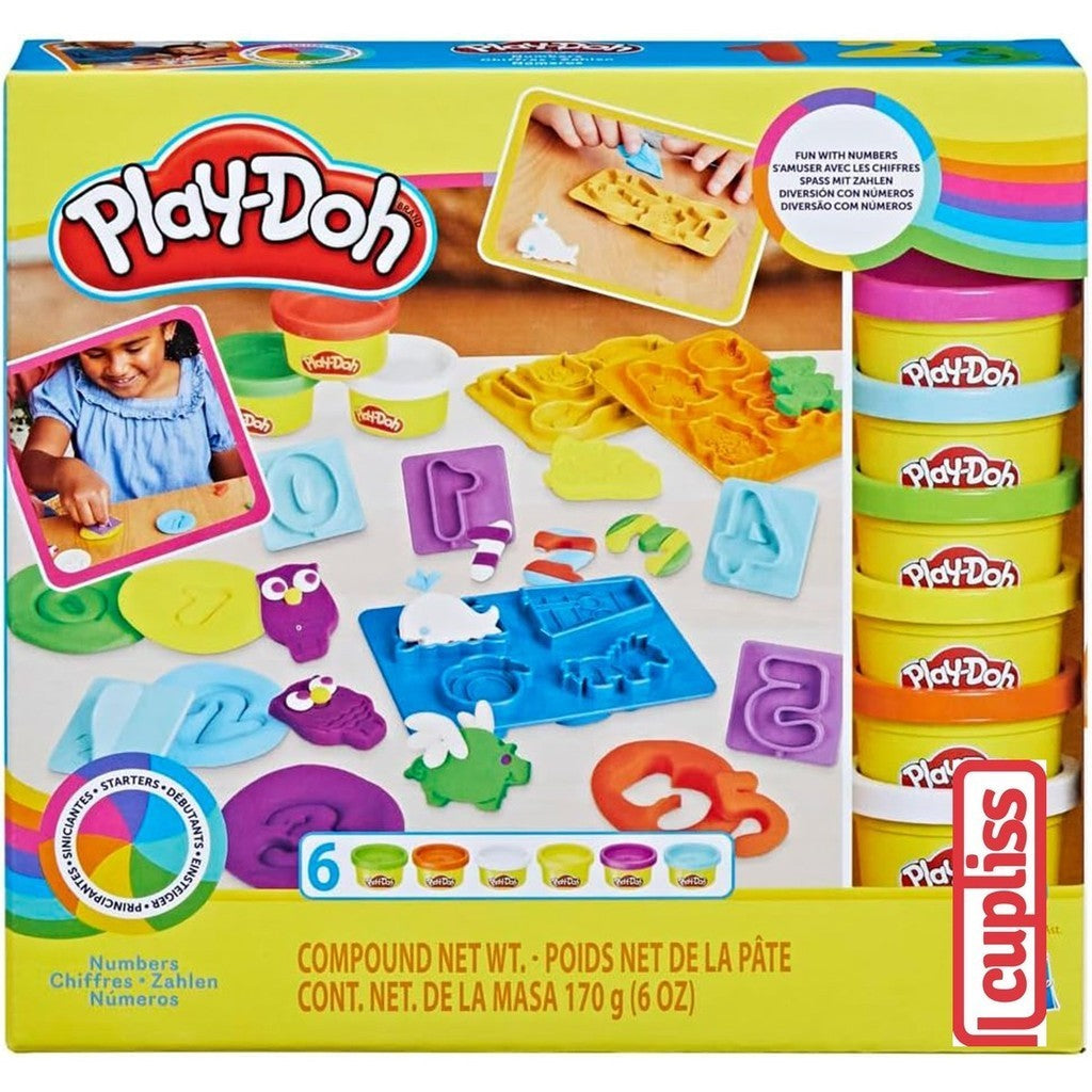 Play Doh Fundamentals Numbers Hasbro E8533 Playdoh E8530