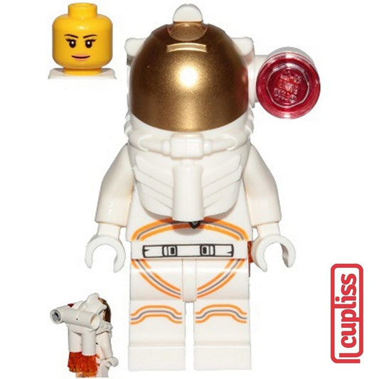 PART OUT LEGO CTY1039 City Astronaut Female Minifigure Figure