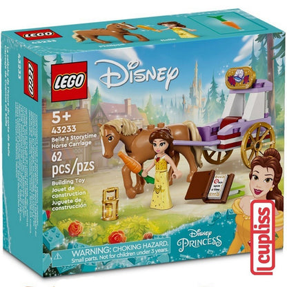 LEGO Disney 43233 Belle Storytime Horse Carriage