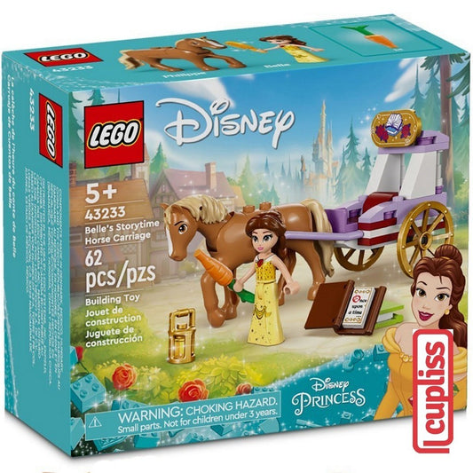 LEGO Disney 43233 Belle Storytime Horse Carriage
