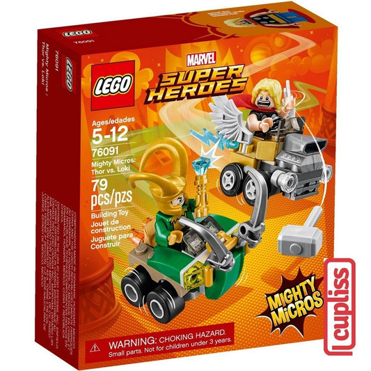 LEGO Superheroes 76091 Mighty  Micros: Thor vs Loki