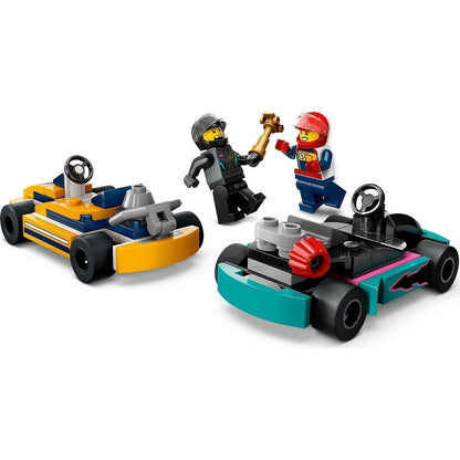 LEGO City 60400 Go Karts and Race Drivers