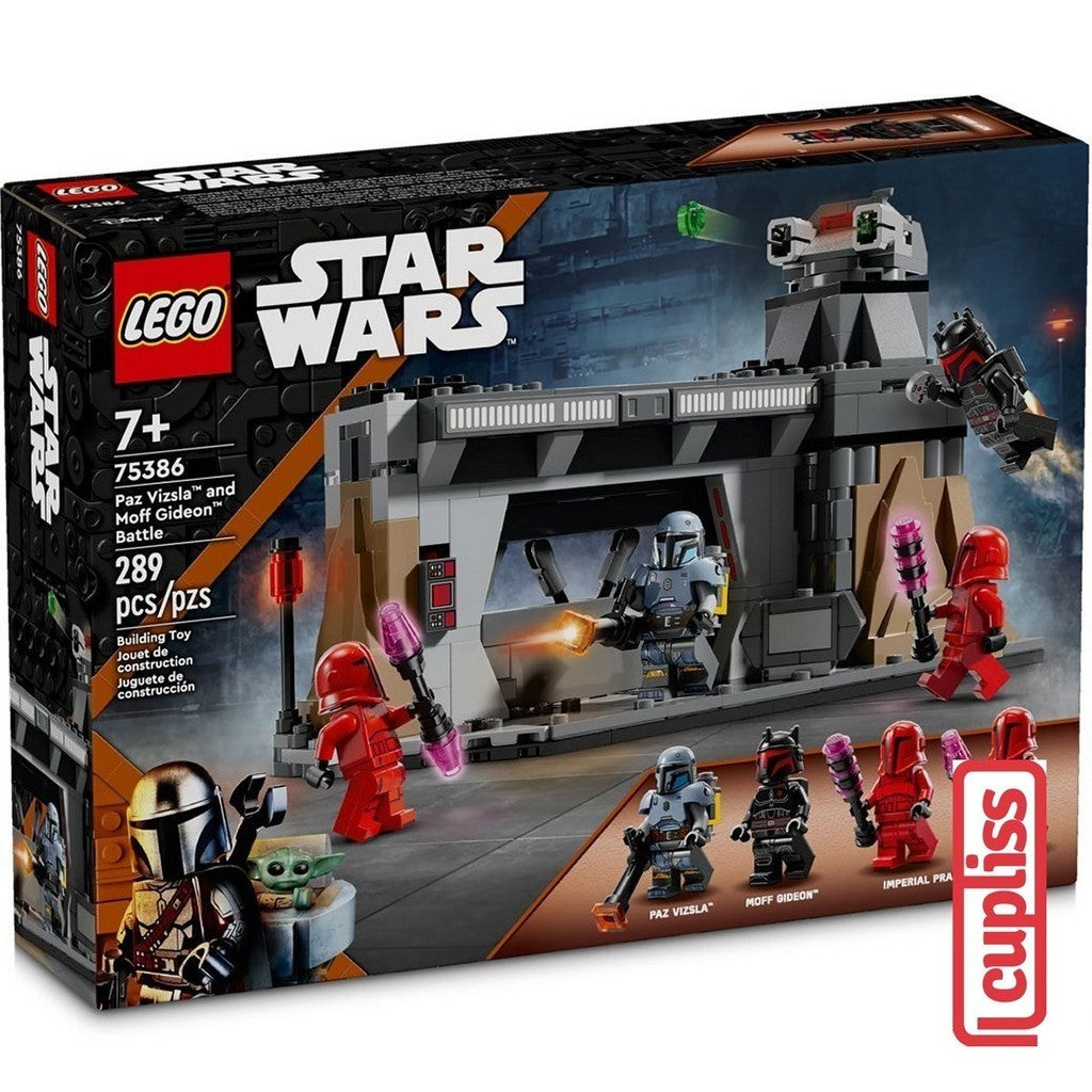 LEGO Star Wars 75386 Paz Vizsla and Moff Gideon Battle