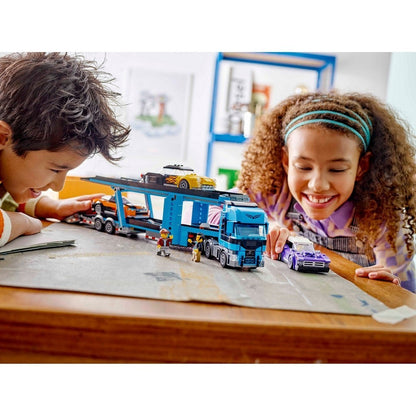 LEGO City 60408 Car Transporter with Sport Car