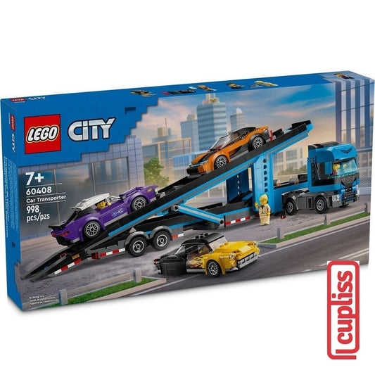 LEGO City 60408 Car Transporter with Sport Car