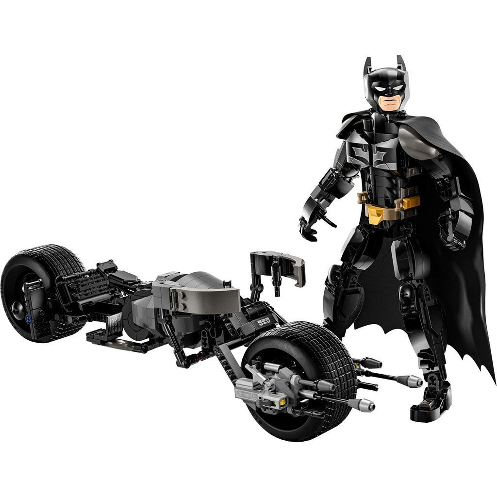 LEGO Superheroes 76273 Batman Construction Figure and the Bat Pod Bike