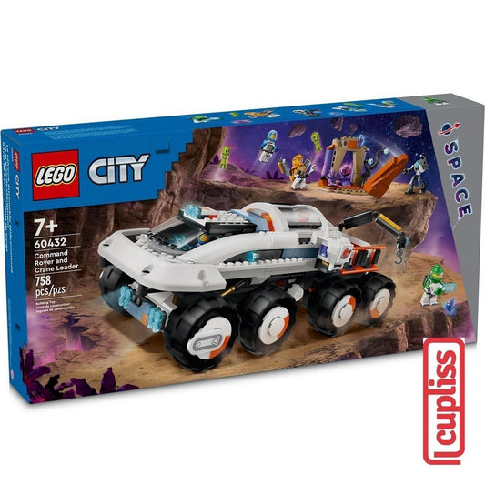 LEGO City 60432 Command Rover and Crane Loader