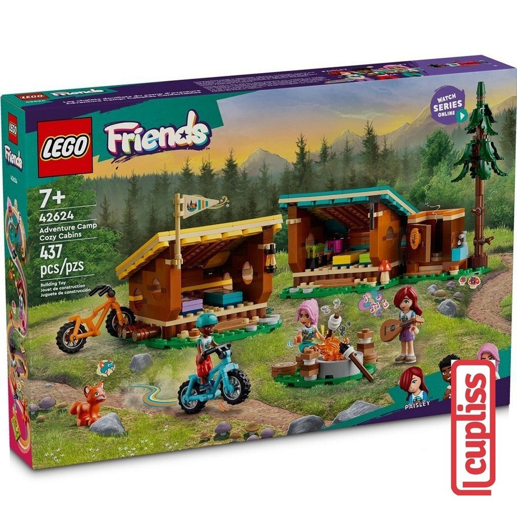 LEGO Friends 42624 Adventure Camp Cozy Cabins